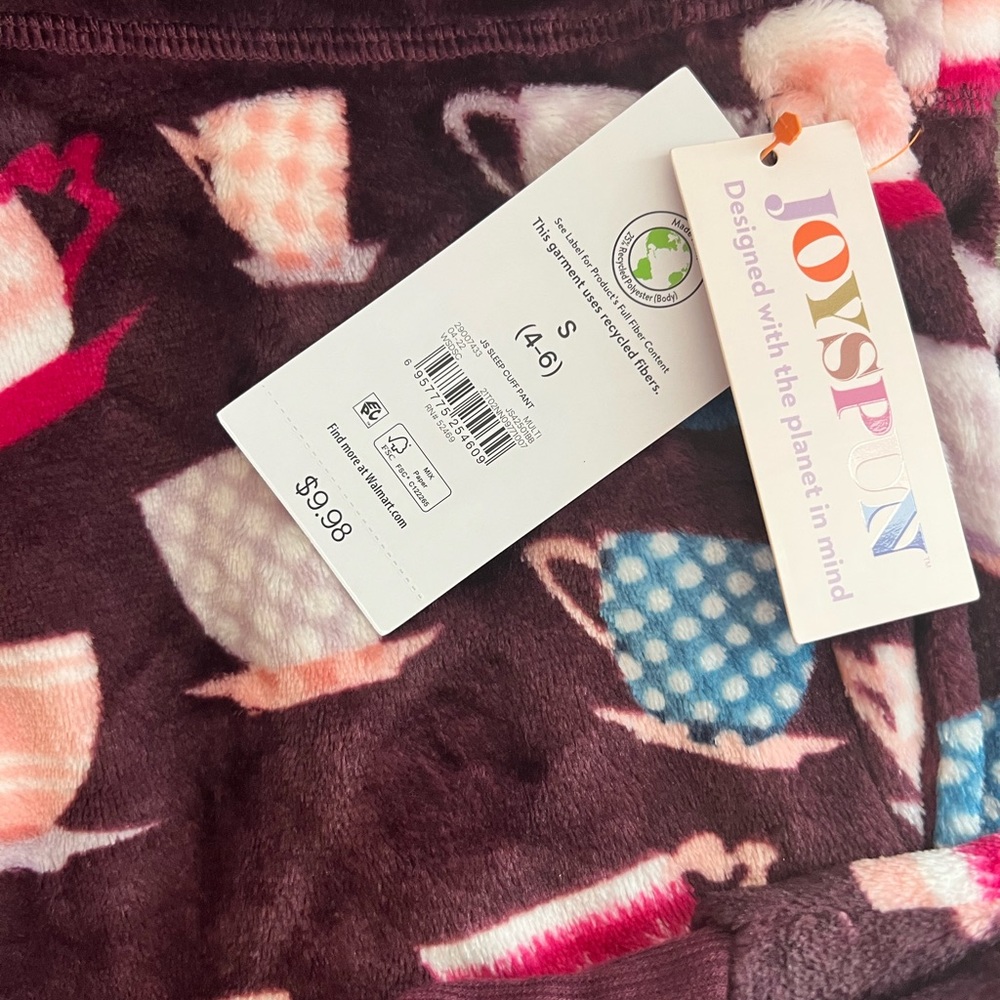 Joyspun Winter Fleece Pajama Pant Jogger. Women’s S. NWT. - Picture 3 of 3